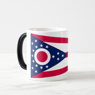 De vlag van Ohio: The Buckeye State Banner Magische Mok