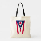 De vlag van Ohio: The Buckeye State Banner Tote Bag (Achterkant)