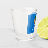 De vlag van Oklahoma Shot Glas (Links)