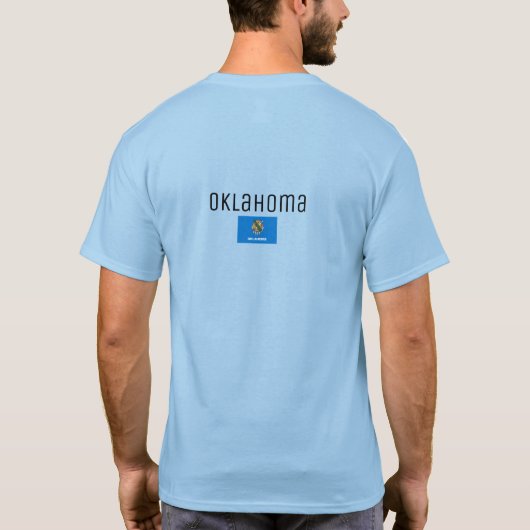 De vlag van Oklahoma T-shirt (Achterkant)