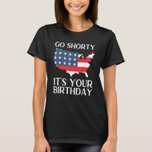 De vlag van ons op 4 juli is shorty... het is jouw t-shirt