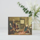 De vlag van onze natie van Thomas & Wylie Briefkaart (Staand voorkant)