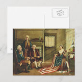 De vlag van onze natie van Thomas & Wylie Briefkaart (Voorkant / Achterkant)