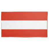 De vlag van Oostenrijk Kussensloop (Voorkant-Links)