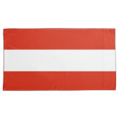 De vlag van Oostenrijk Kussensloop (Voorkant-Rechts)
