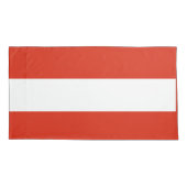 De vlag van Oostenrijk Kussensloop (Achterkant-Links)
