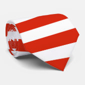 De vlag van Oostenrijk Stropdas (Opgerold)