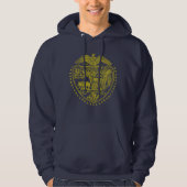 De vlag van Oregon Hoodie (Voorkant)