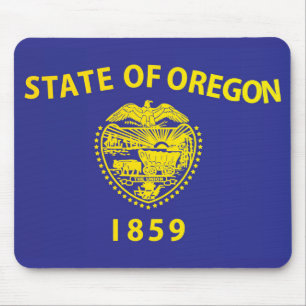 De vlag van Oregon, Verenigde Staten van Amerika Muismat