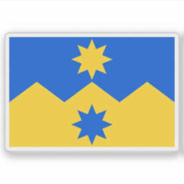 De vlag van Otago, Nieuw-Zeeland Sticker