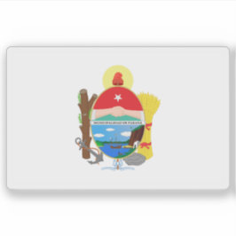 De vlag van Paraná, Argentinië Sticker