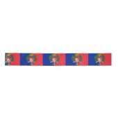 De vlag van Parijs (Frankrijk) Satin Ribbon Satijnen Lint (Voorkant)