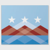 De vlag van Peoria (Arizona) Cadeaupapier (Vlak)