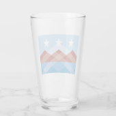 De vlag van Peoria (Arizona) Glas (Achterkant)