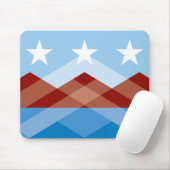 De vlag van Peoria (Arizona) Muismat (Met muis)