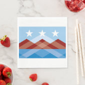 De vlag van Peoria (Arizona) Servet (Insitu)