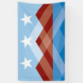 De vlag van Peoria (Arizona) Spandoek (Verticaal)