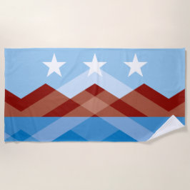 De vlag van Peoria (Arizona) Strandlaken