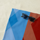 De vlag van Peoria (Arizona) Strandlaken (In situ)