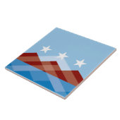 De vlag van Peoria (Arizona) Tegeltje (Zijkant)