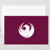 De vlag van Phoenix (Arizona) Briefpapier (Voorkant / Achterkant)