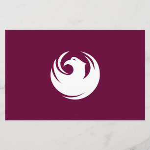 De vlag van Phoenix (Arizona) Briefpapier