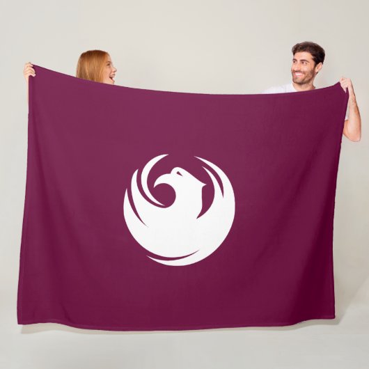 De vlag van Phoenix (Arizona) Fleece Deken (In situ)