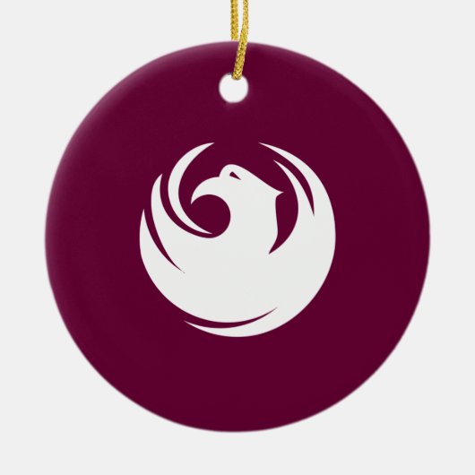 De vlag van Phoenix (Arizona) Keramisch Ornament (Voorkant)