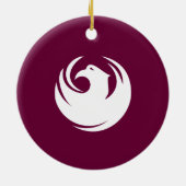 De vlag van Phoenix (Arizona) Keramisch Ornament (Achterkant)