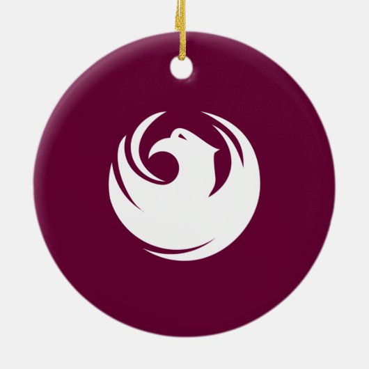 De vlag van Phoenix (Arizona) Keramisch Ornament (Achterkant)