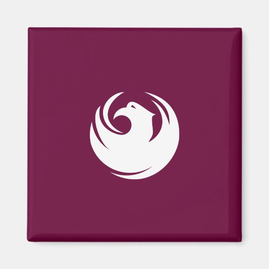 De vlag van Phoenix (Arizona) Magneet (Voorkant)