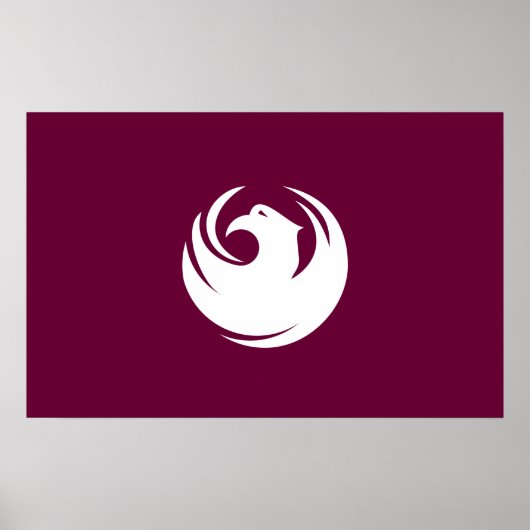 De vlag van Phoenix (Arizona) Poster (Voorkant)