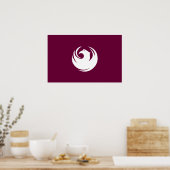 De vlag van Phoenix (Arizona) Poster (Keuken)