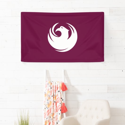 De vlag van Phoenix (Arizona) Spandoek (Insitu)