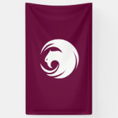 De vlag van Phoenix (Arizona) Spandoek (Verticaal)