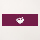 De vlag van Phoenix (Arizona) Yogamat (Voorkant (horizontaal))