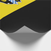 De vlag van Pittsburgh (Pennsylvania) Cadeaupapier (Hoek)