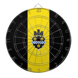 De vlag van Pittsburgh (Pennsylvania) Dartbord
