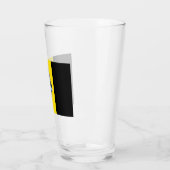 De vlag van Pittsburgh (Pennsylvania) Glas (Links)