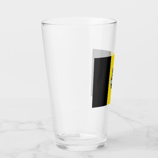 De vlag van Pittsburgh (Pennsylvania) Glas (Rechts)