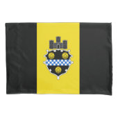 De vlag van Pittsburgh (Pennsylvania) Kussensloop (Voorkant-Links)