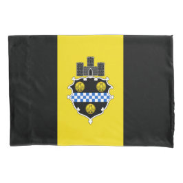 De vlag van Pittsburgh (Pennsylvania) Kussensloop