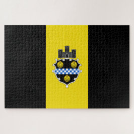 De vlag van Pittsburgh (Pennsylvania) Legpuzzel