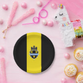 De vlag van Pittsburgh (Pennsylvania) Papieren Bordje (Feest)