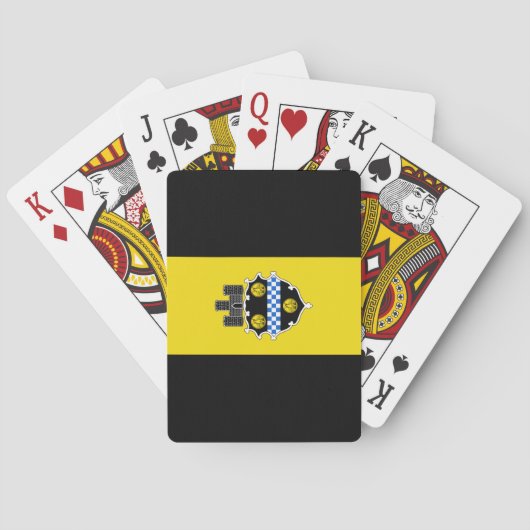De vlag van Pittsburgh (Pennsylvania) Pokerkaarten (Achterkant)