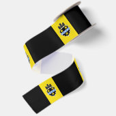 De vlag van Pittsburgh (Pennsylvania) Satijnen Lint (Achterkant)