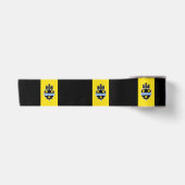 De vlag van Pittsburgh (Pennsylvania) Satijnen Lint (Voorkant)