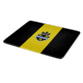 De vlag van Pittsburgh (Pennsylvania) Snijplank (Hoek)