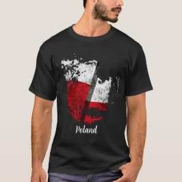 de vlag van Polen T-shirt