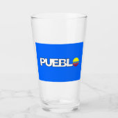 De vlag van Pueblo (Colorado) Glas (Voorkant)